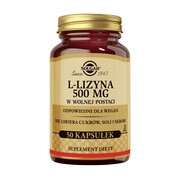 Solgar L-Lizyna, 500 mg, kapsułki, 50 szt. https://azcdn.doz.pl/image/d/product/c56e9b61-scale-180x180.png