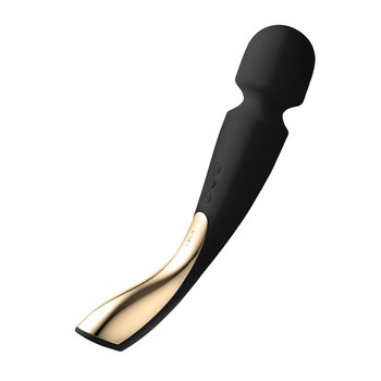 LELO Smart Wand 2 Large, wibrator, czarny, 1 szt.