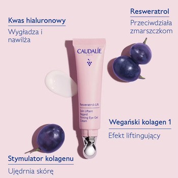 Caudalie Resveratrol-Lift, krem liftingujący okolice oczu, 15 ml