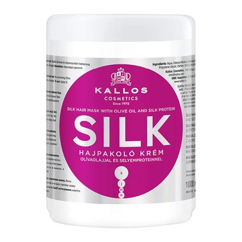 Kallos Kjmn, Maska wygładzająca Silk, 1000 ml