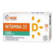 DOZ PRODUCT Witamina D3 2000 j.m., kapsułki, 60 szt.