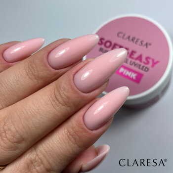 Claresa Soft&Easy Builder Gel, żel budujący do paznokci, Baby Pink, 45 g
