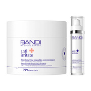 Zestaw Bandi Medical Expert anti irritate, emoliencyjne masełko oczyszczające 2w1, 90 ml + lekki krem S.O.S wzmacniający barierę hydrolipidową, 50 ml