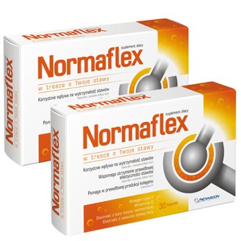 Zestaw Promocyjny Normaflex, kapsułki, 30 szt. x 2 opakowania (1+1 GRATIS)