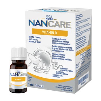 Zestaw 4x Mleko Nan Optipro Plus 4 + NanCare Vitamin D