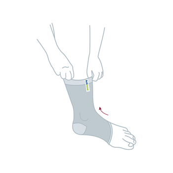 Actimove AC Ankle Support, opaska stawu skokowego, rozmiar XL, 1 szt.