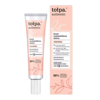 Tołpa Authentic, krem rozświetlona skóra, 40 ml
