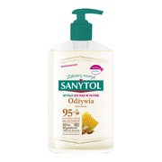 Sanytol, mydło antybakteryjne do rąk, mleko migdałowe i mleczko pszczele, 250 ml https://azcdn.doz.pl/image/d/product/0fcd99d7-scale-180x180.png