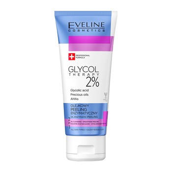 Eveline Cosmetics Glycol Therapy, 2% olejkowy peeling enzymatyczny, 100 ml