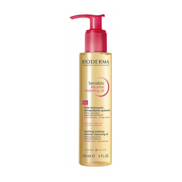 Bioderma Bioderma Sensibio Micellar, olejek z technologią micelarną do oczyszczania i pielęgnacji skóry, 150 ml