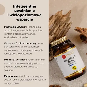 Yango Witamina C Forte, kapsułki, 60 szt.