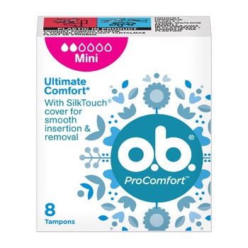 O.B. ProComfort Mini, tampony, 8 szt.
