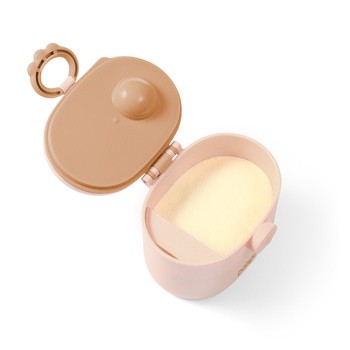 BabyOno, przenośny pojemnik na mleko w proszku, beżowy, 1 szt.