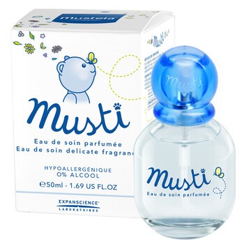 Mustela Musti, pielęgnacyjna woda perfumowana, 50 ml