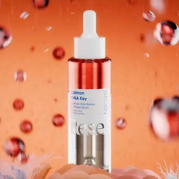 Nacomi Salmon DNA Key, dwufazowe serum regenerujące, 40 ml