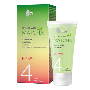 AVA Ritual with Matcha, krem-żel na dzień, 50 ml
