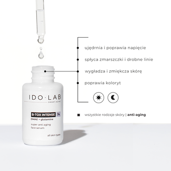 IDO LAB B-Tox Intense, serum przeciwzmarszczkowe z DMAE 3%, 30 ml
