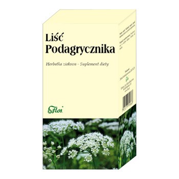 Flos Liść podagrycznika, zioła do zaparzania, saszetki, 1 g x 25 szt.