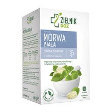 ZIELNIK DOZ Morwa biała, zioła do zaparzania, 2 g, 30 saszetek