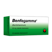 Benfogamma, 50 mg, tabletki drażowane, 50 szt.