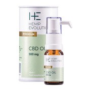 Hemp Evolution CBD Premium 500 mg, olejek, 10 ml        