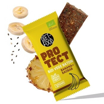 Diet-food, Protect, Bio Wegański Batonik, 35 g