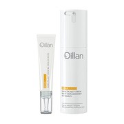 Zestaw Oillan Repair, kojąco-nawilżający krem pod oczy i na powieki do skóry wrażliwej i suchej, 15 ml + nawilżający krem multi-ceramidowy do twarzy dla skóry wrażliwej i bardzo suchej, 50 ml