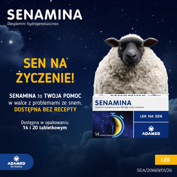 Senamina, 12,5 mg, tabletki powlekane, 14 szt.