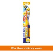 Elgydium Emoji Junior, szczoteczka do zębów dla dzieci 7-12 lat, 1 szt. https://azcdn.doz.pl/image/d/product/3a60547f-scale-180x180.png