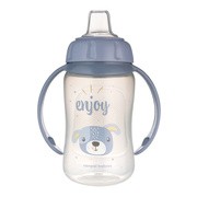 Canpol Babies, kubek treningowy Cute Animlas, 320 ml, niebieski, 1 szt. https://azcdn.doz.pl/image/d/product/17e2369f-scale-180x180.png
