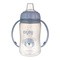 Canpol Babies, kubek treningowy Cute Animlas, 320 ml, niebieski, 1 szt.