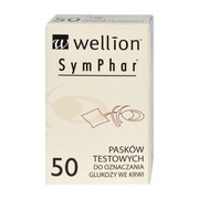 alt Test paskowy Wellion SymPharm, 50 pasków 