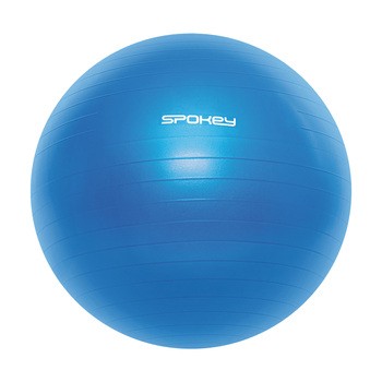 Spokey FITBALL, piłka gimnastyczna, niebieska, średnica 65 cm, 1 szt.