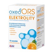 alt Oxeo ORS Elektrolity, proszek o smaku pomarańczowym, saszetki, 10 szt.