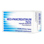 Neo-Pancreatinum forte, 10000 j., kapsułki dojelitowe, 20 szt.