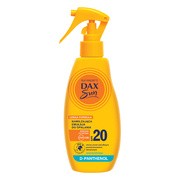Dax Sun, nawilżająca emulsja do opalania z SPF 20, spray, 200 ml https://azcdn.doz.pl/image/d/product/4e9381fc-scale-180x180.png