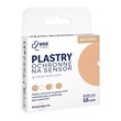 DOZ Med, plastry ochronne na sensor, beżowe, 10 szt.