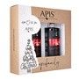 Apis, Zestaw Świąteczny Sensual, Zmysłowy żel do mycia ciała, 300 ml + Nawilżający balsam do ciała, 300 ml