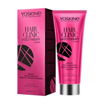 Yoskine Hair Clinic Mezo-Therapy, profesjonalny zabieg wygładzający włosy z efektem laminacji, 200 ml