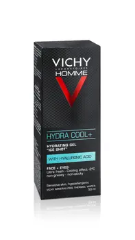 Vichy Homme HydraCool+, żel nawilżający z efektem chłodzenia, 50 ml