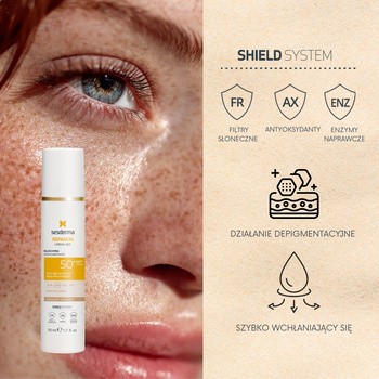 Sesderma Repaskin Urban 365, krem depigmentujący, SPF 50+, 50 ml