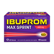 Ibuprom Max Sprint, 400 mg, kapsułki miękkie, 40 szt.