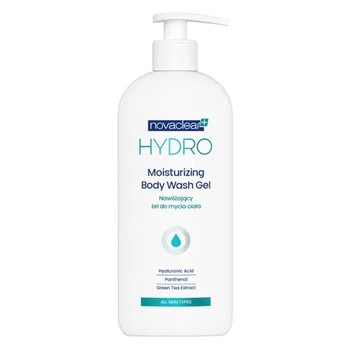 Novaclear Hydro, nawilżający żel do mycia ciała, 500 ml