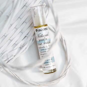 Nacomi, naturalna maska do skóry głowy, 50 ml