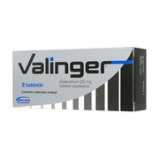 Valinger, 25 mg, tabletki powlekane, 2 szt.