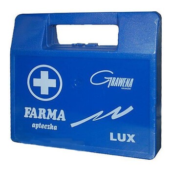 Apteczka samochodowa Farma Lux, granatowa, 1 szt.