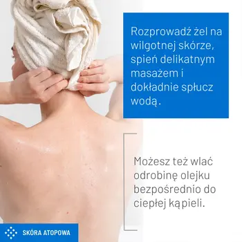 Sylveco Dermo, olejek myjący do ciała, 1000 ml