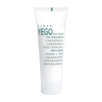 Ziaja Yego, balsam po goleniu, chłodząco-łagodzący, wetiwer, 80 ml