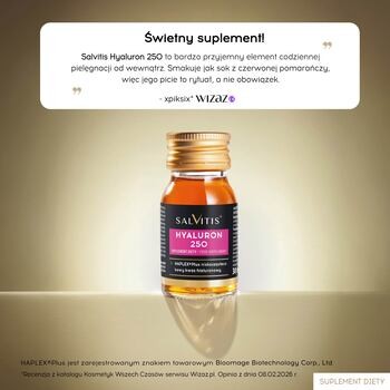 Zestaw Salvitis Hyaluron 250, 30 ml x 30 szt. + Salvitis Collagen 12000, 30 ml x 30 szt.