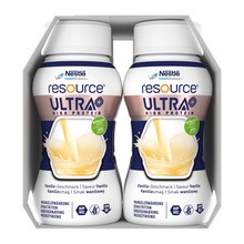 Resource Ultra+, płyn, smak waniliowy, 200 ml x 4